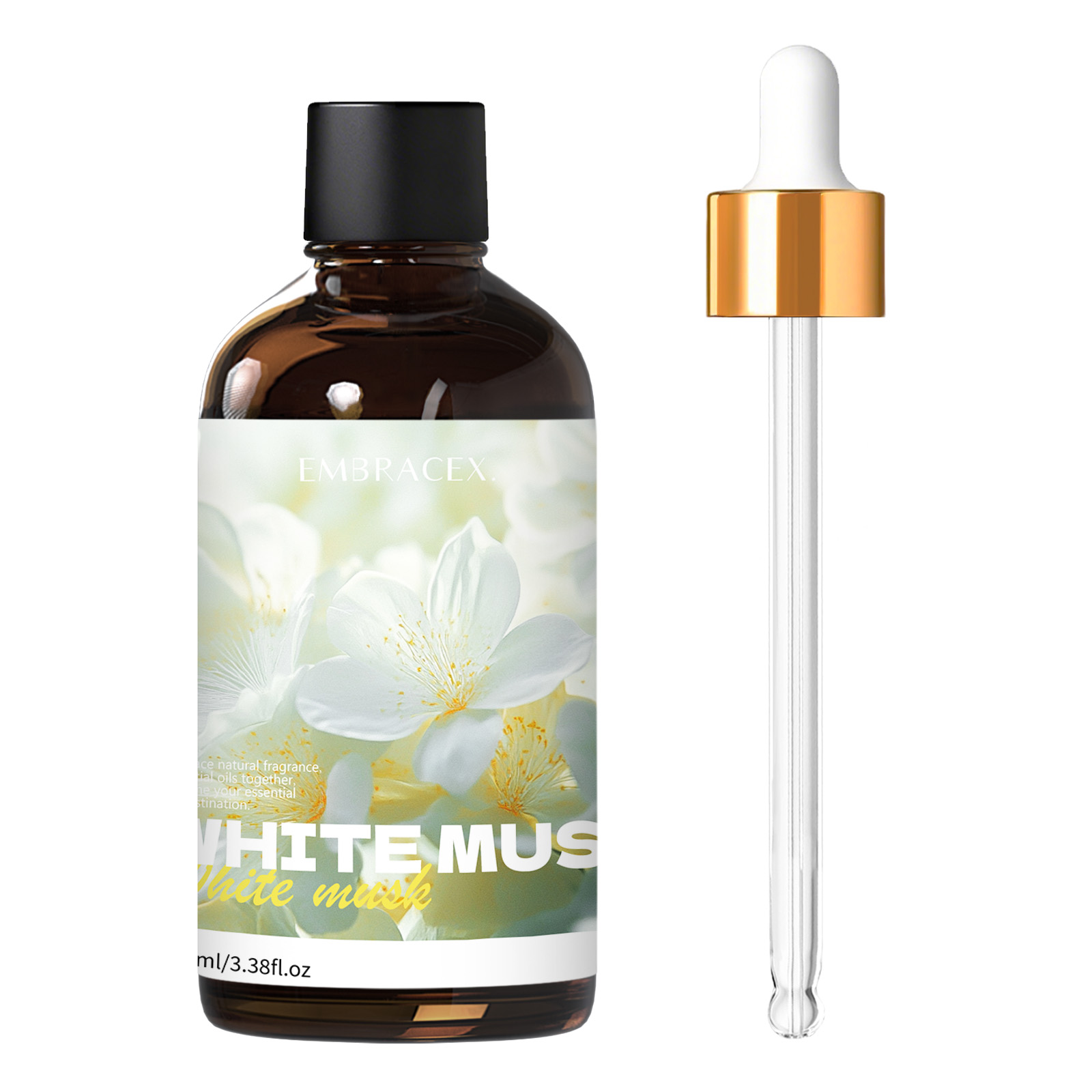 Musk White Oil - Aceite esencial de plantas naturales de