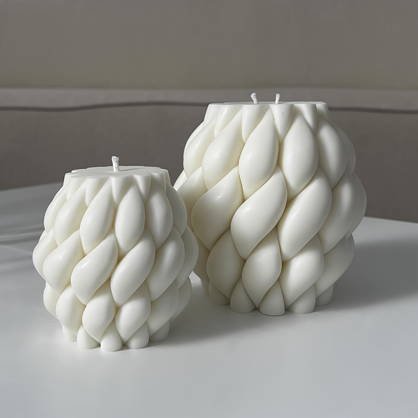 Perfume Fragrance Oils For Candles - Moldes de vela trenzados de onda