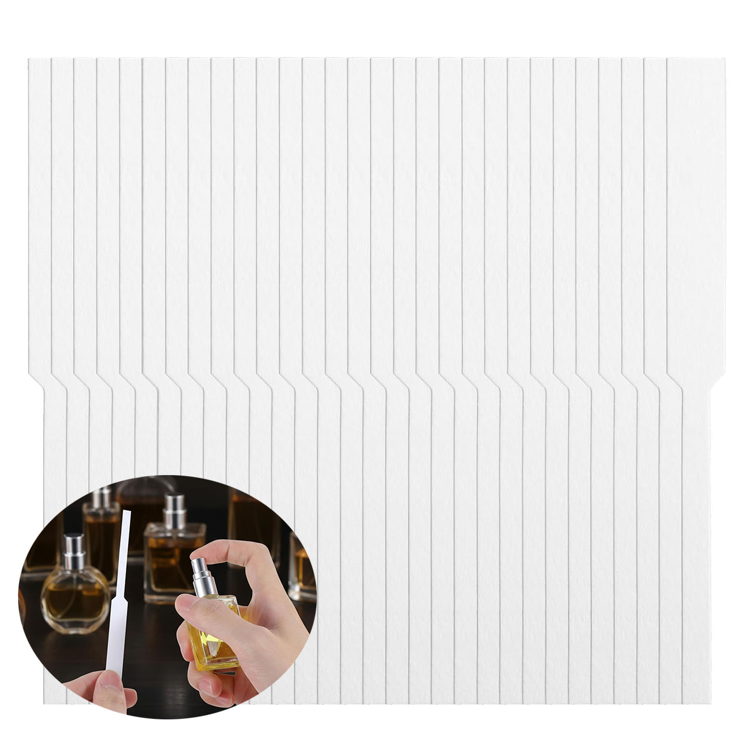 Perfume Fragrance Bulk - Paquete de 100/200 Tiras de Prueba