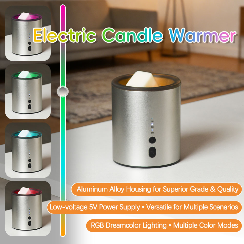 Perfume Fragrance Oils For Candles - Calentador de Cera Metálico para Aromaterapia,