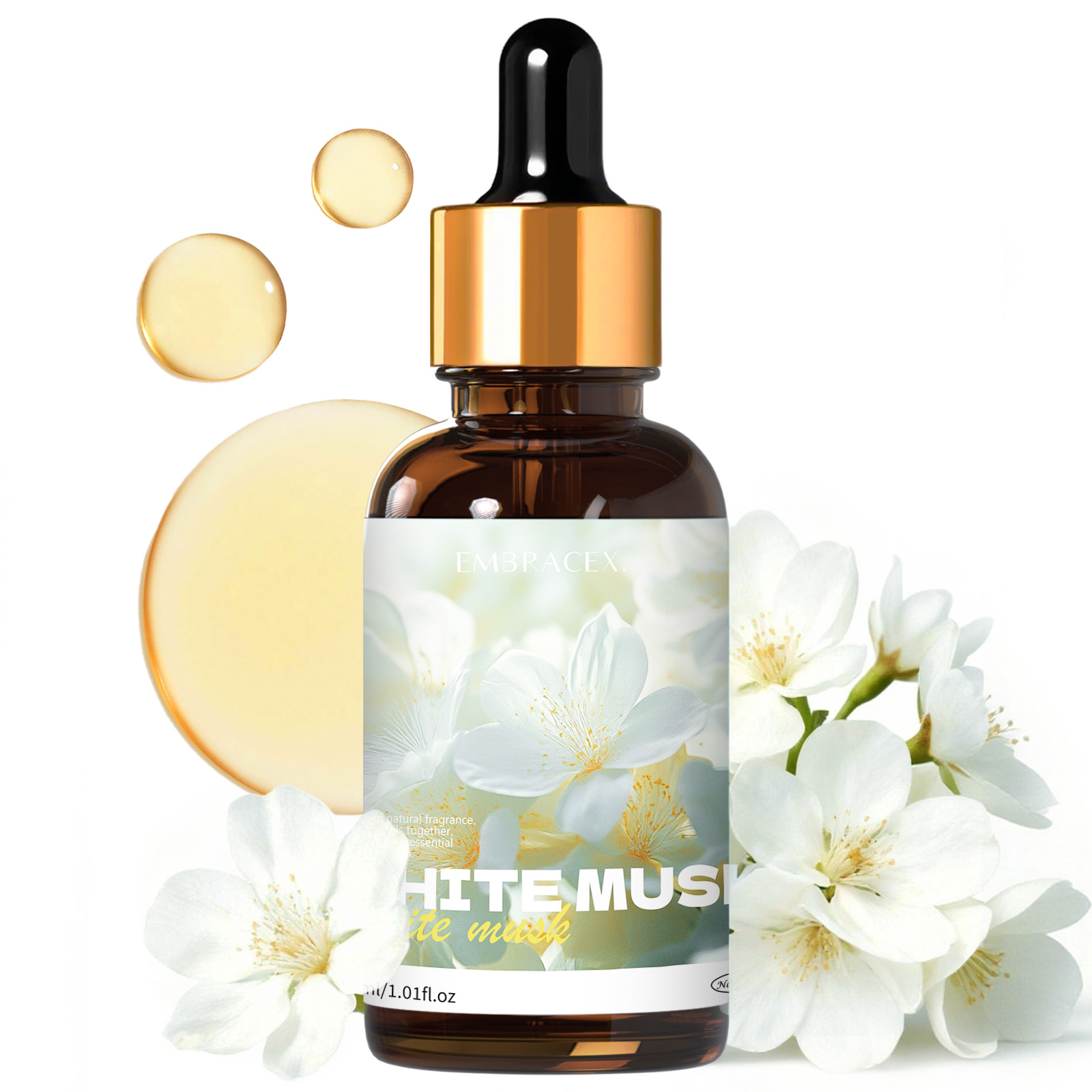 Musk White Oil - Aceite esencial de almizcle blanco de