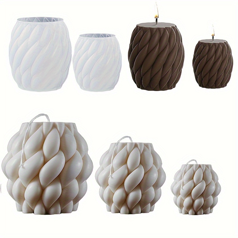 Moldes de vela trenzados de on - Perfume Fragrance Oils For Candles reseña y precio