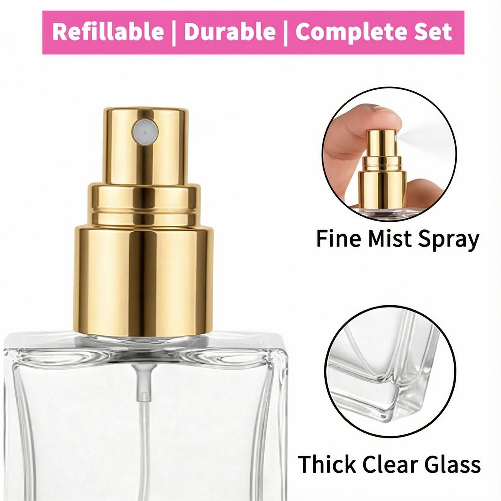 Botellas de perfume de vidrio  - Perfume Fragrance Story reseña y precio