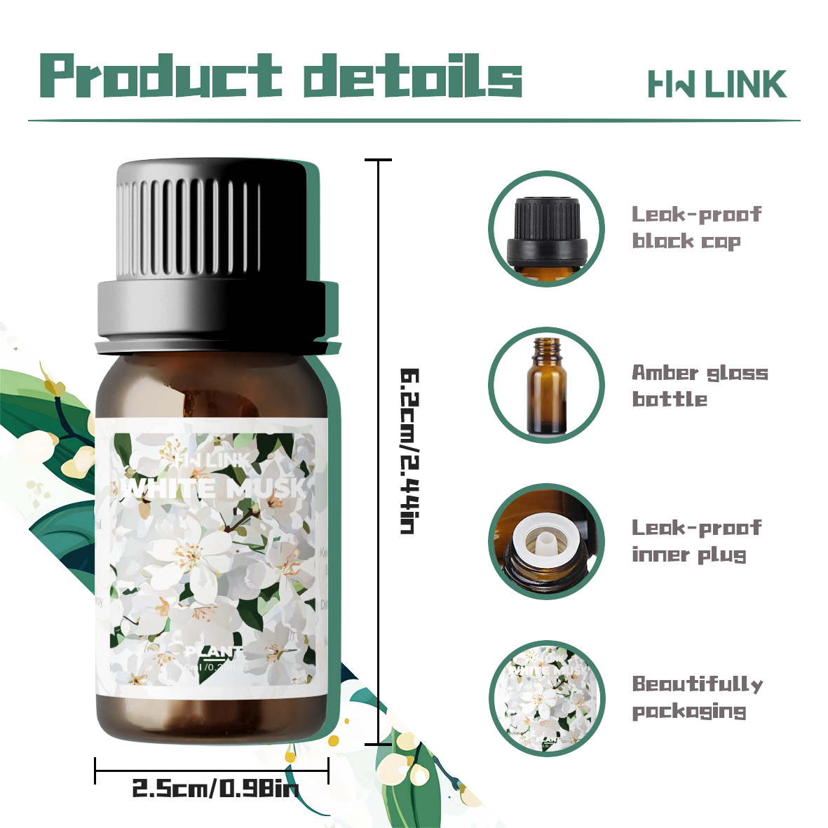 Aceites Esenciales de Almizcle - Musk White Oil reseña y precio