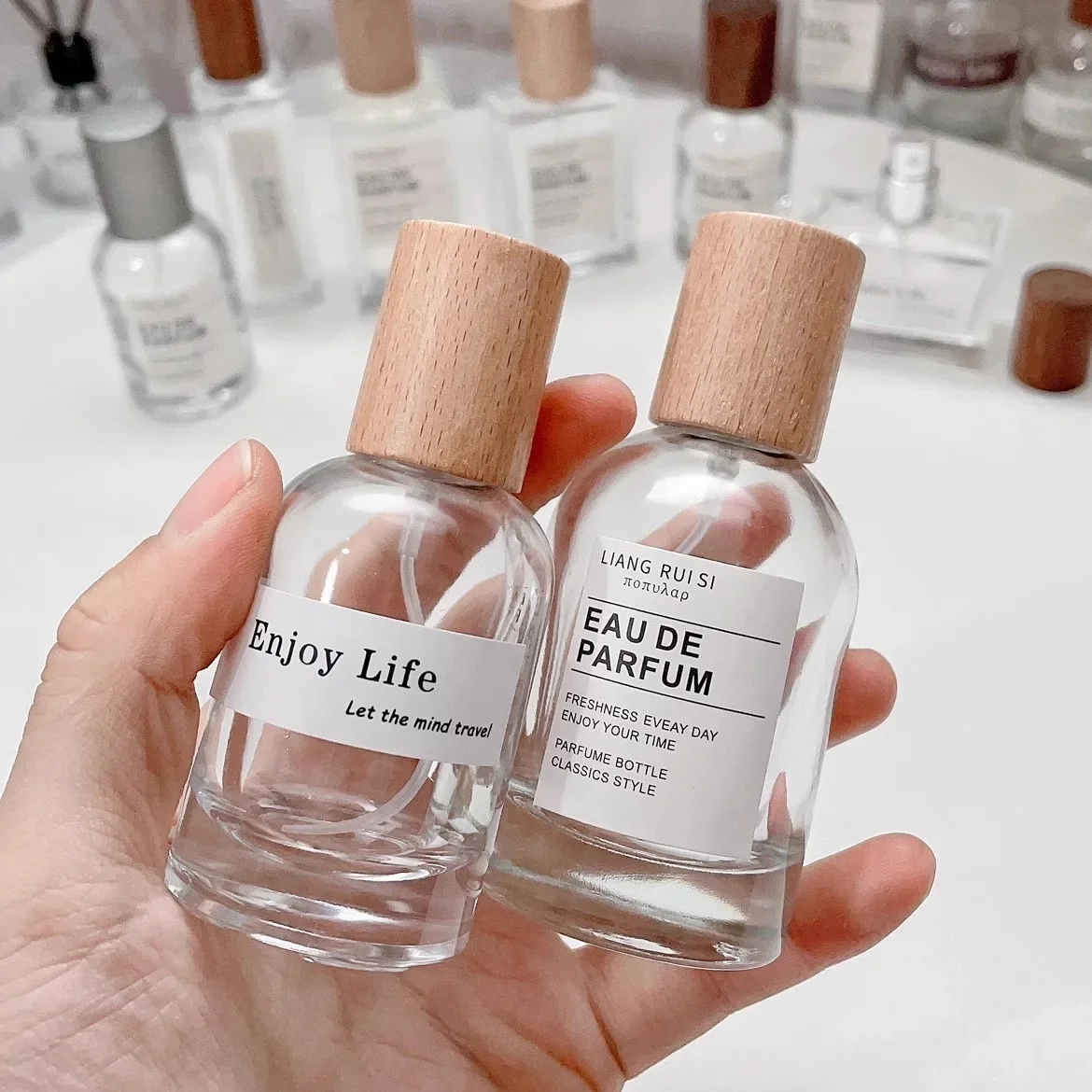 Botella de Perfume de Vidrio d - Perfume Fragrance Story reseña y precio